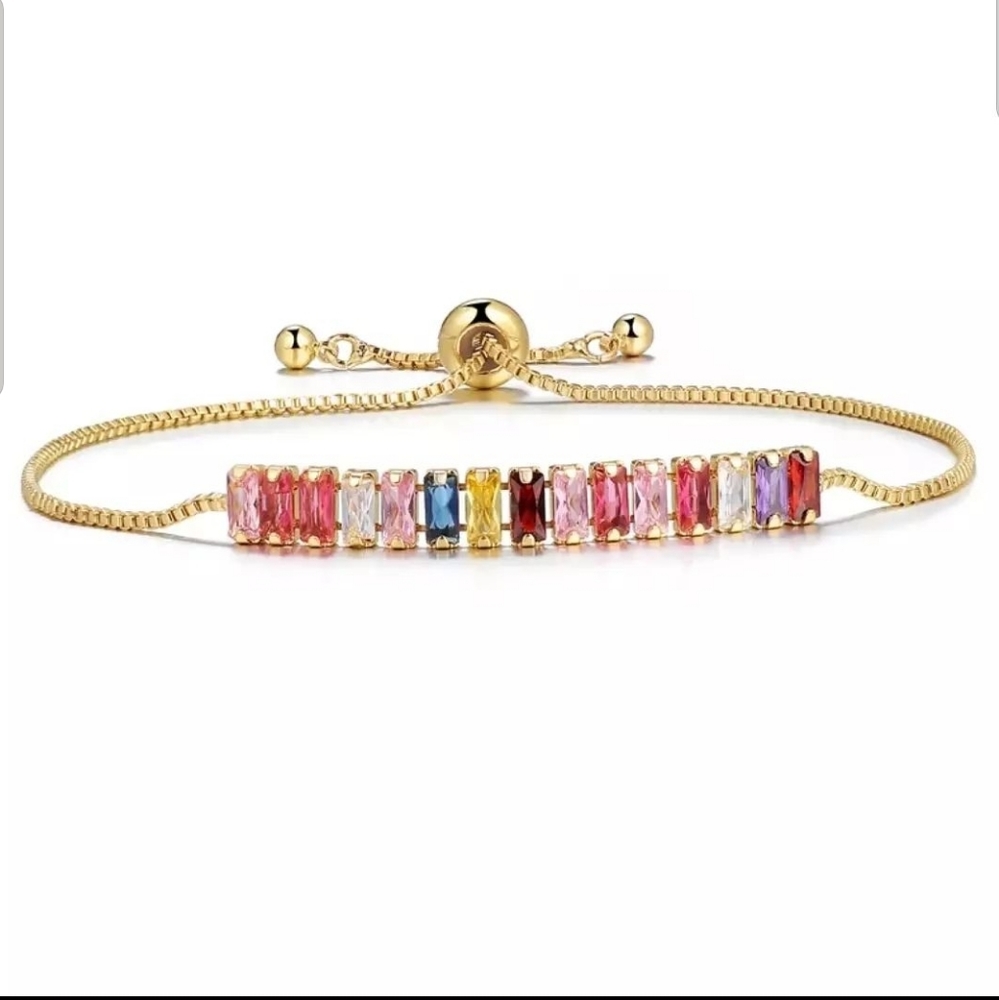 ❤️❤️❤️Bracelet of colors length adjustable